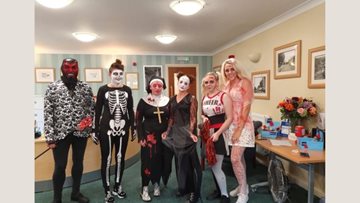 Spook-tacular fun at Dartford care home